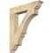 Ekena Millwork Balboa Traditional Rough Sawn Bracket, Douglas Fir, 4"W x 24"D x 28"H BKT04X24X28BOA01RDF - alternate 1